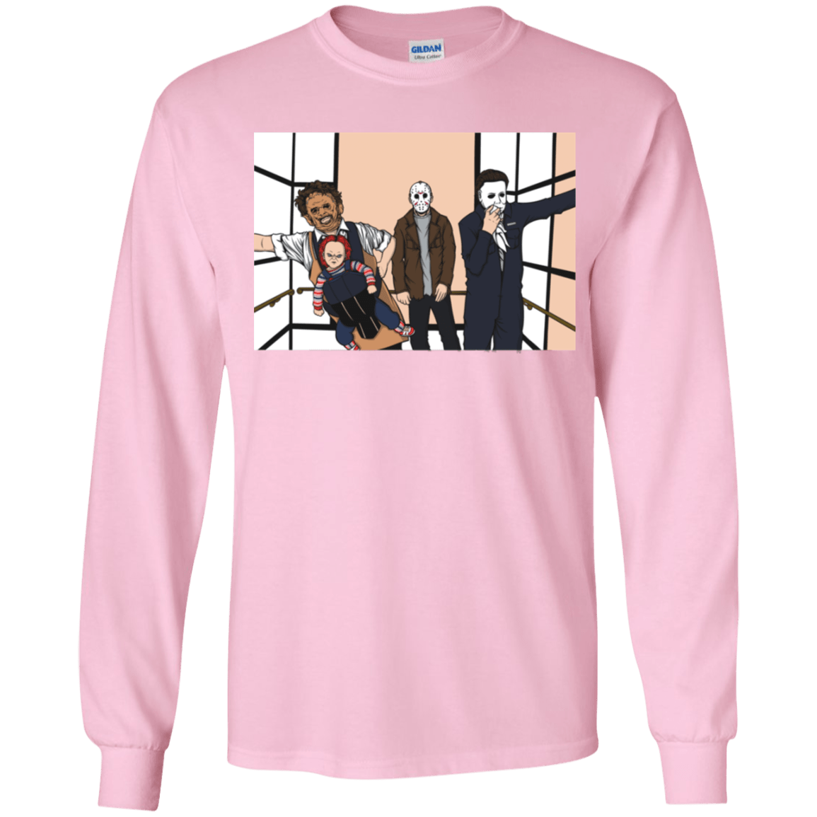 T-Shirts Light Pink / YS Horror Pack Youth Long Sleeve T-Shirt