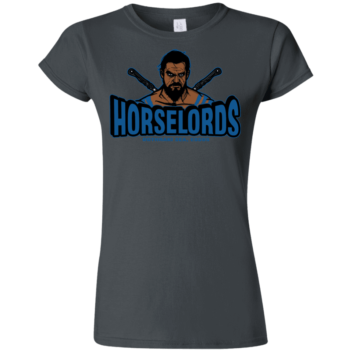 T-Shirts Charcoal / S Horse Lords Junior Slimmer-Fit T-Shirt
