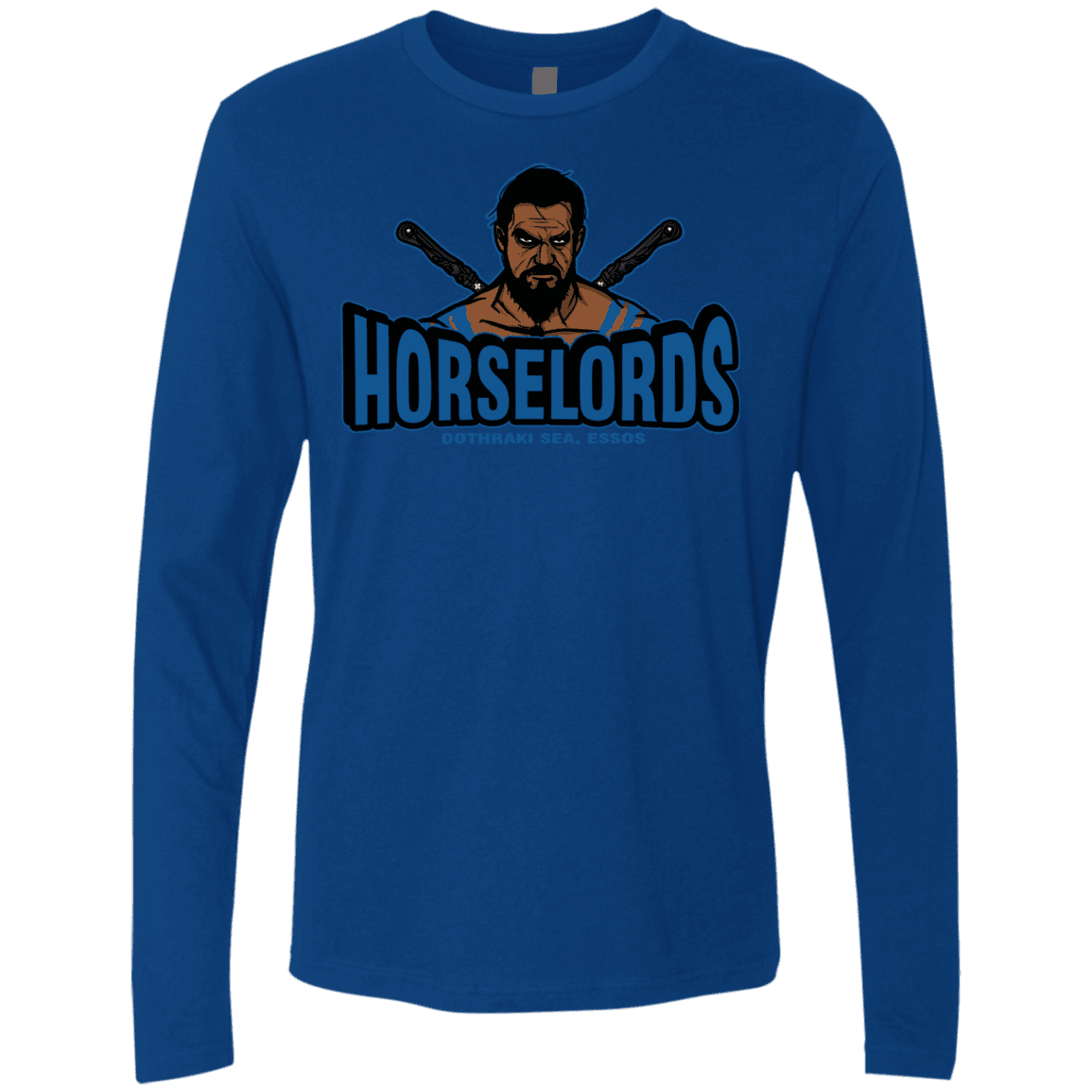 T-Shirts Royal / S Horse Lords Men's Premium Long Sleeve