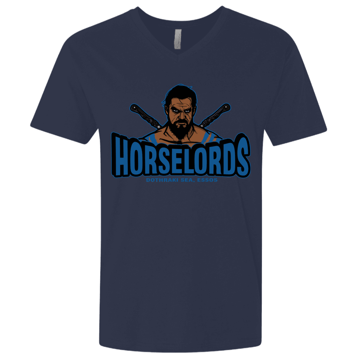 T-Shirts Midnight Navy / X-Small Horse Lords Men's Premium V-Neck