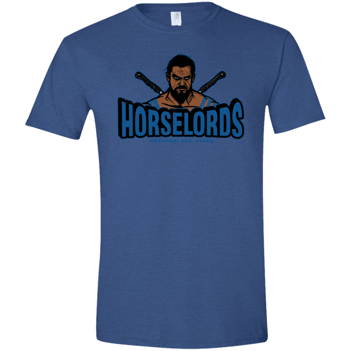 T-Shirts Heather Royal / X-Small Horse Lords Men's Semi-Fitted Softstyle