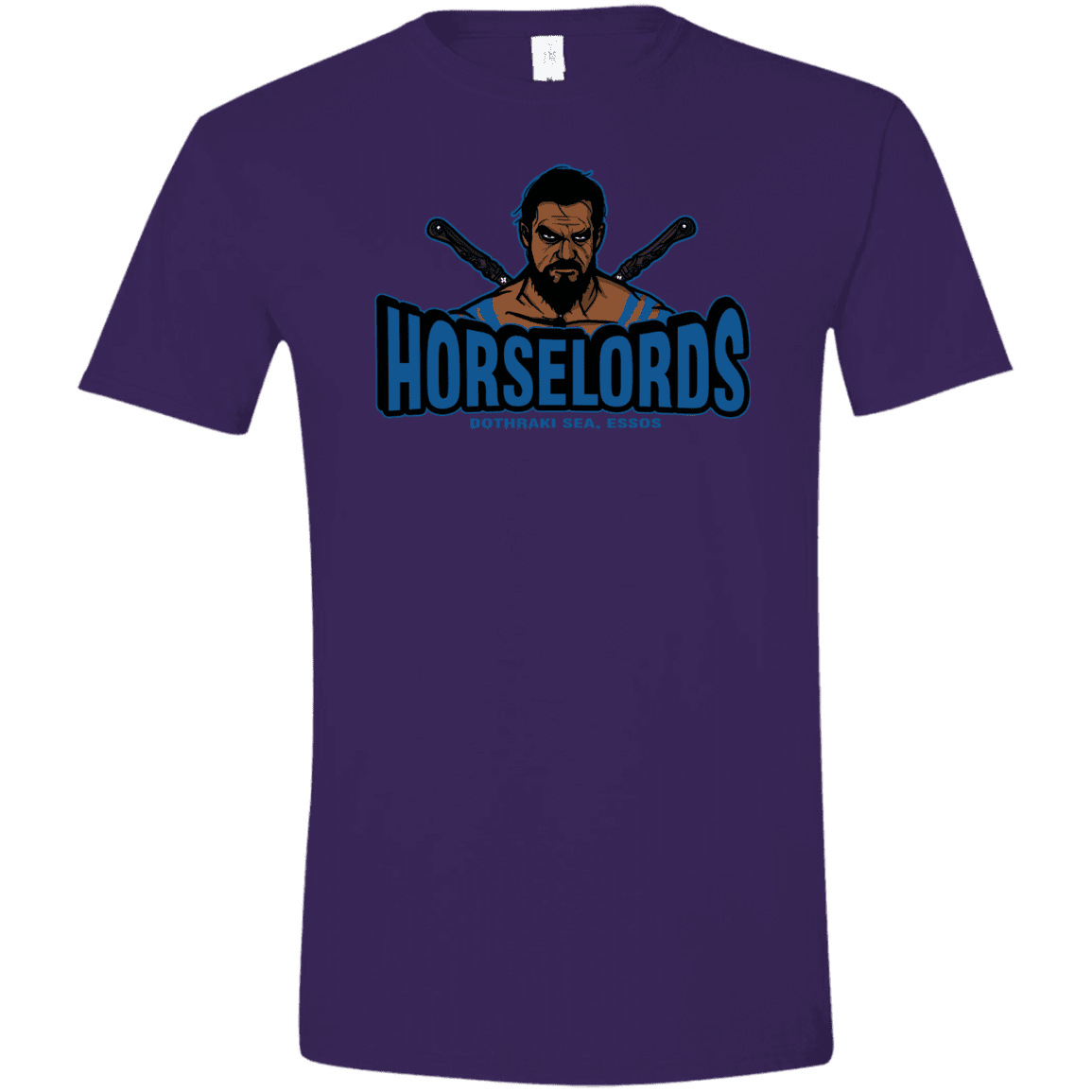 T-Shirts Purple / S Horse Lords Men's Semi-Fitted Softstyle