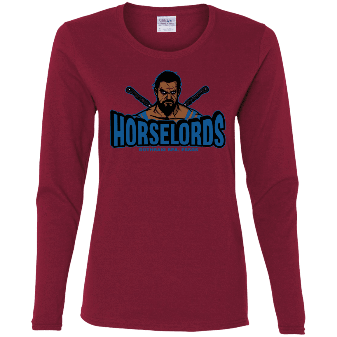 T-Shirts Cardinal / S Horse Lords Women's Long Sleeve T-Shirt