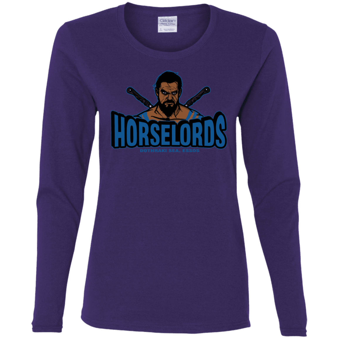 T-Shirts Purple / S Horse Lords Women's Long Sleeve T-Shirt