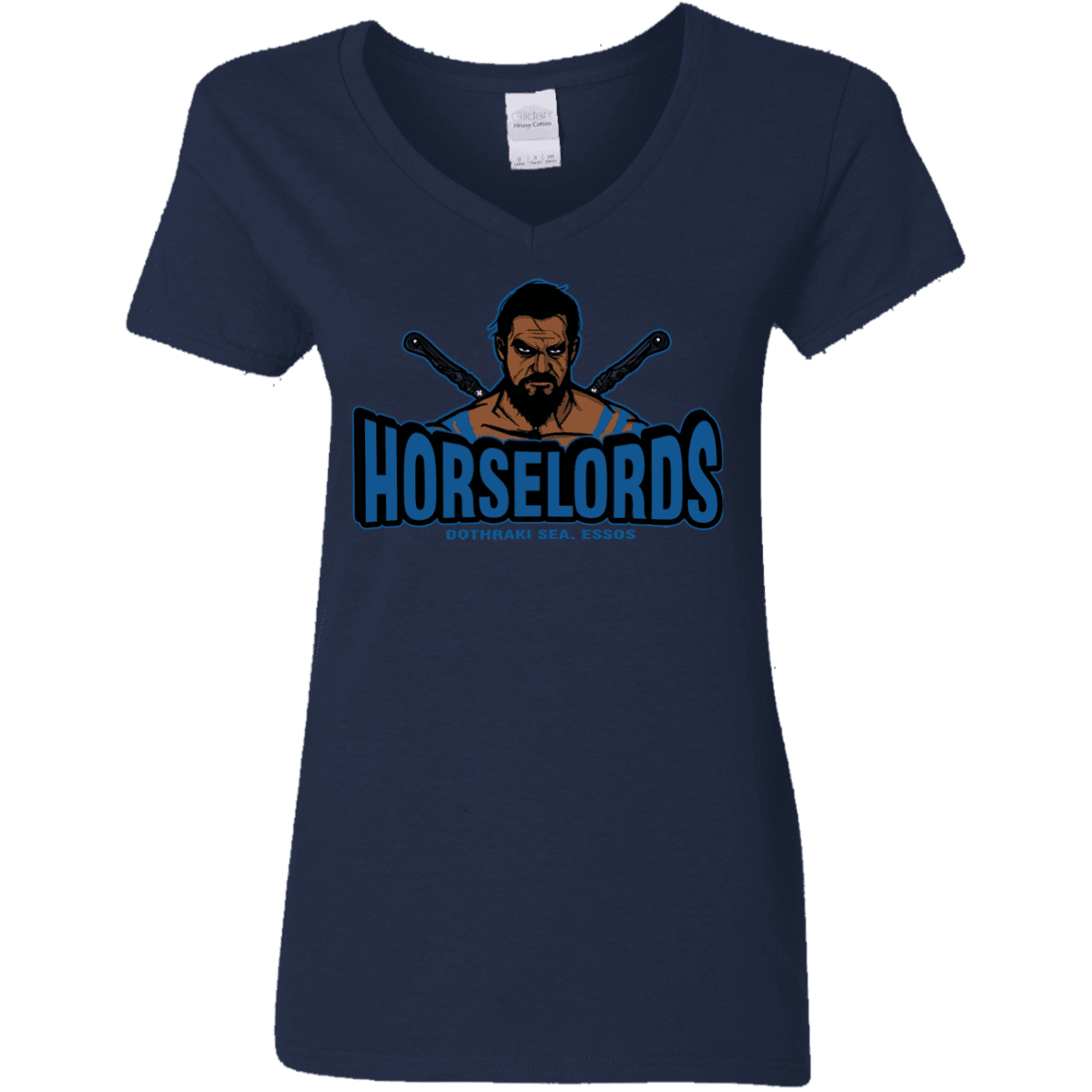 T-Shirts Navy / S Horse Lords Women's V-Neck T-Shirt