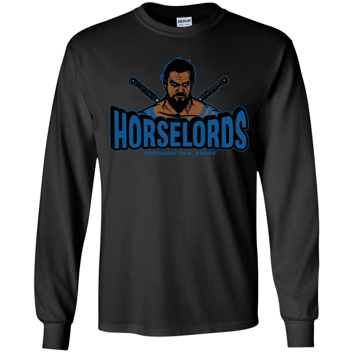 T-Shirts Black / YS Horse Lords Youth Long Sleeve T-Shirt