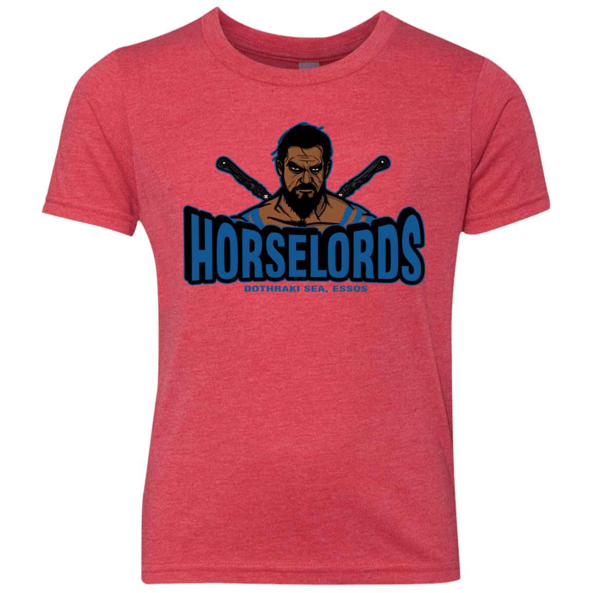 T-Shirts Vintage Red / YXS Horse Lords Youth Triblend T-Shirt