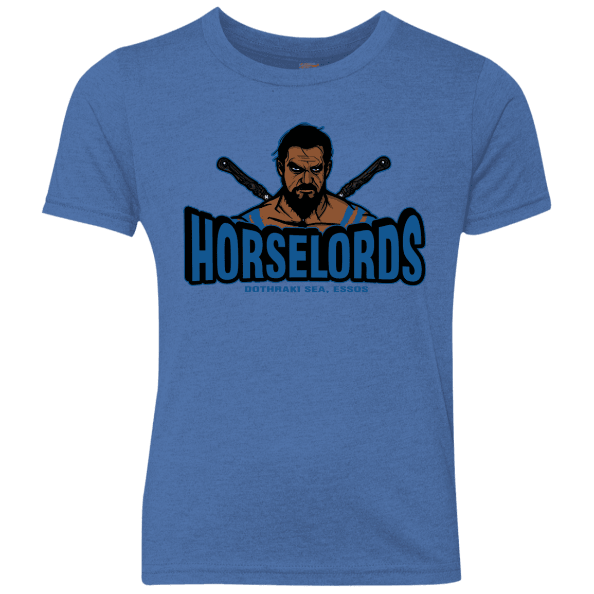 T-Shirts Vintage Royal / YXS Horse Lords Youth Triblend T-Shirt