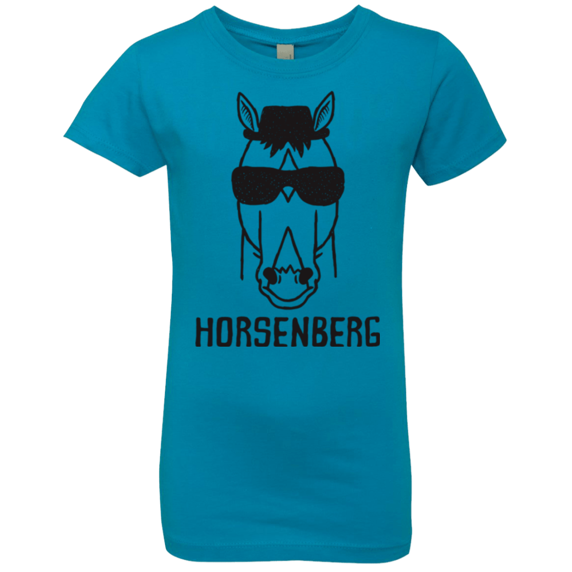 T-Shirts Turquoise / YXS Horsenberg Girls Premium T-Shirt