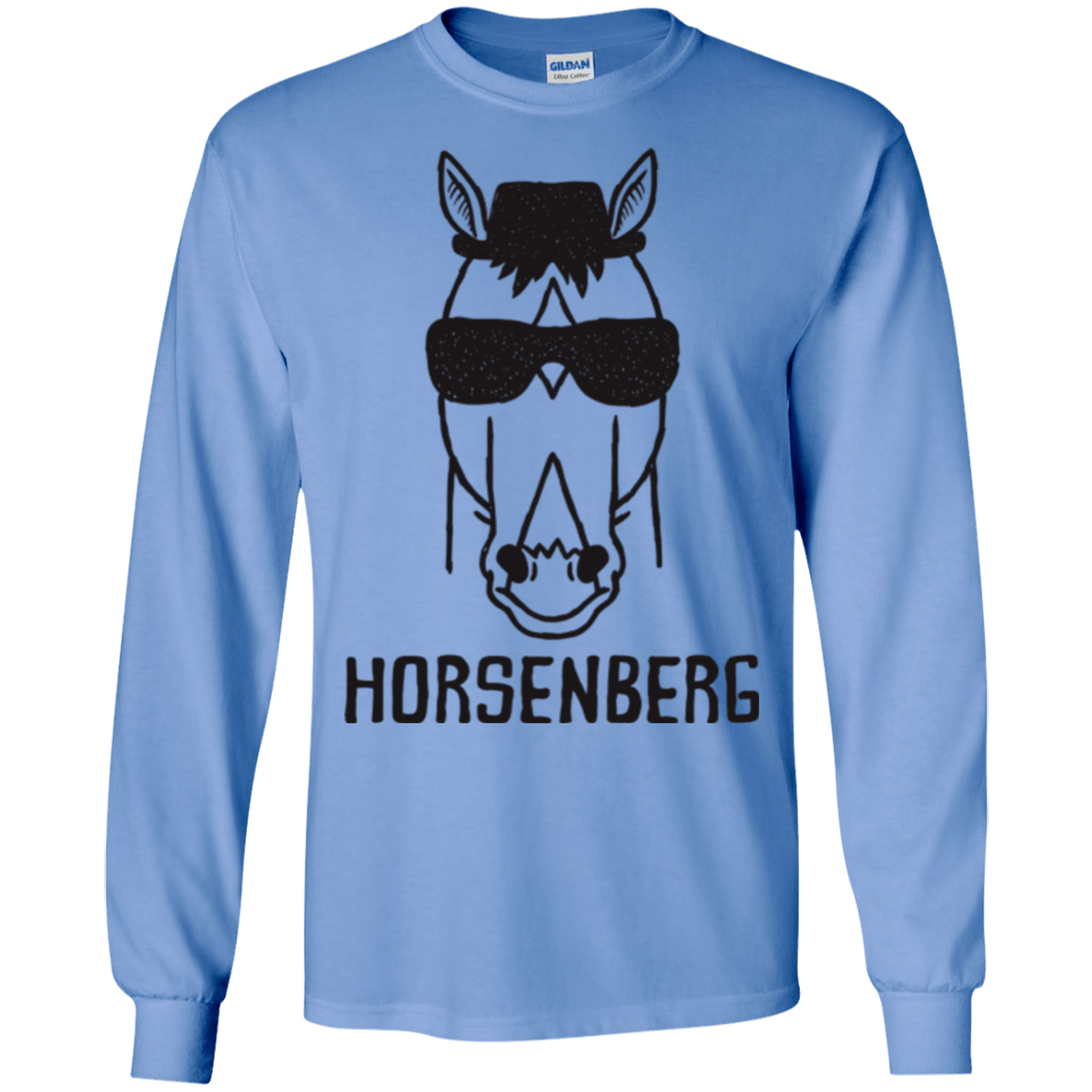 T-Shirts Carolina Blue / S Horsenberg Men's Long Sleeve T-Shirt
