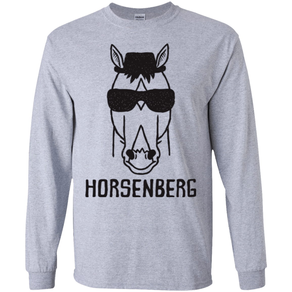 T-Shirts Sport Grey / S Horsenberg Men's Long Sleeve T-Shirt