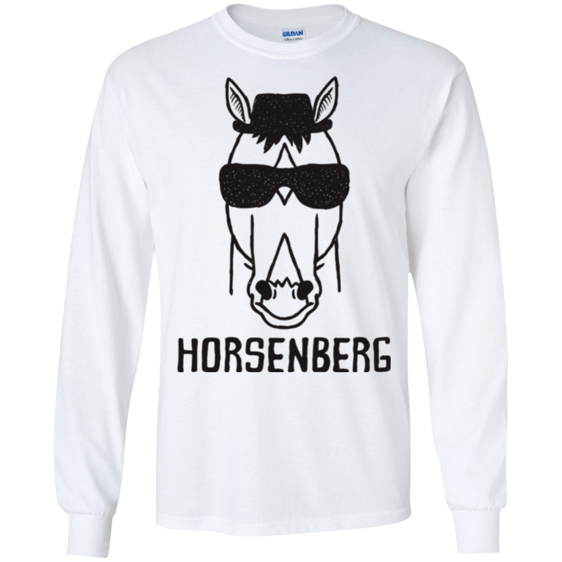 T-Shirts White / S Horsenberg Men's Long Sleeve T-Shirt
