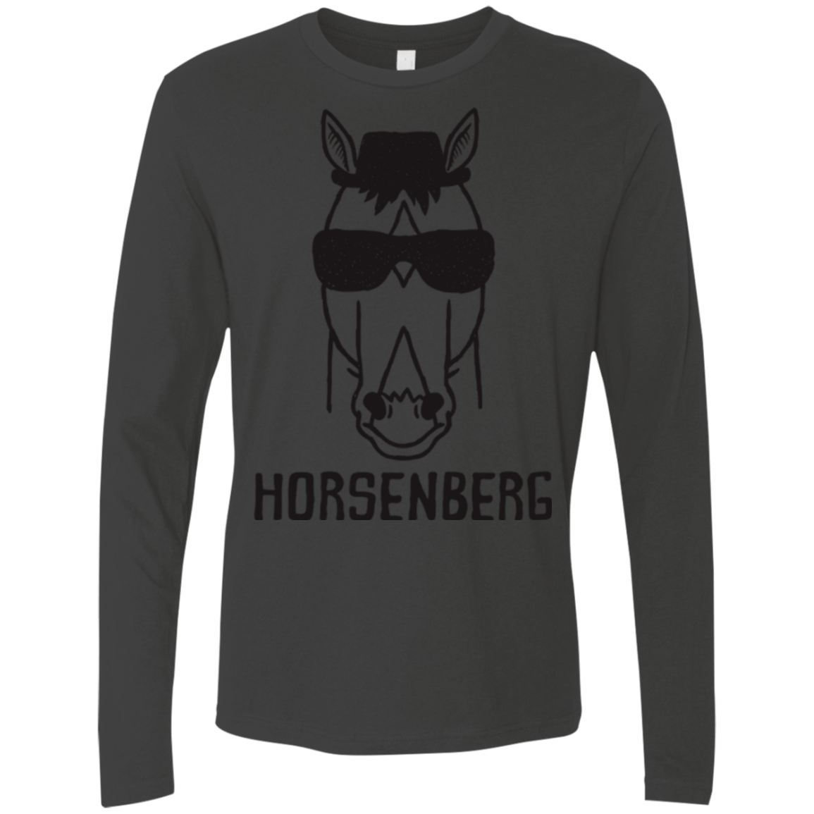 T-Shirts Heavy Metal / S Horsenberg Men's Premium Long Sleeve