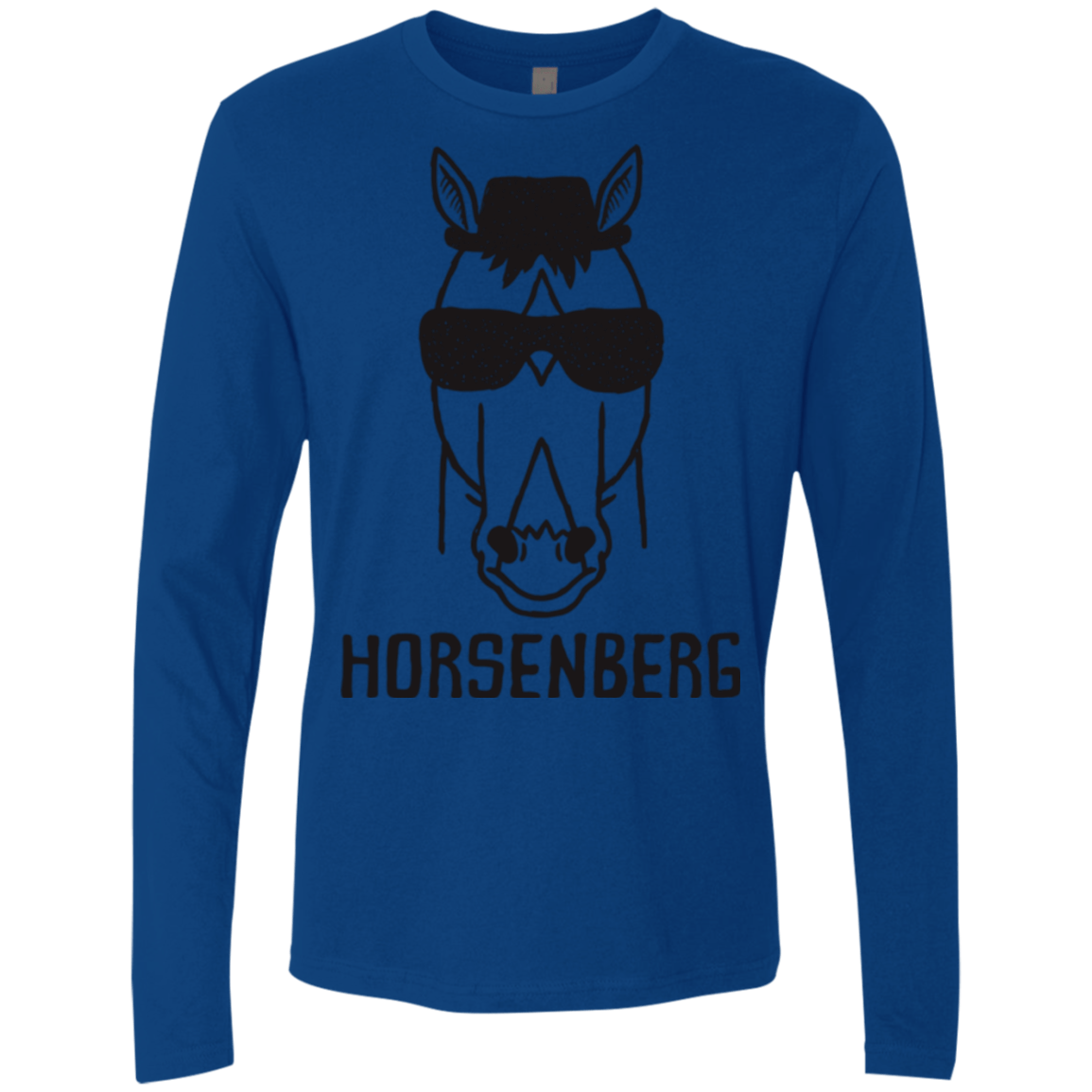 T-Shirts Royal / S Horsenberg Men's Premium Long Sleeve
