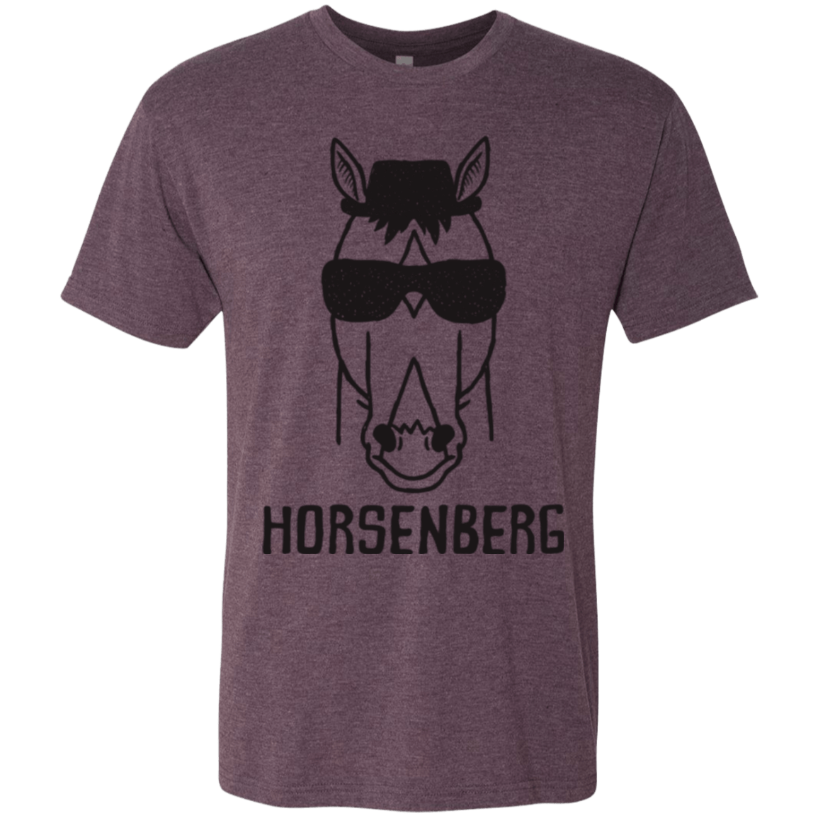 T-Shirts Vintage Purple / S Horsenberg Men's Triblend T-Shirt