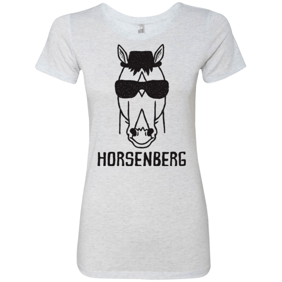 T-Shirts Heather White / S Horsenberg Women's Triblend T-Shirt