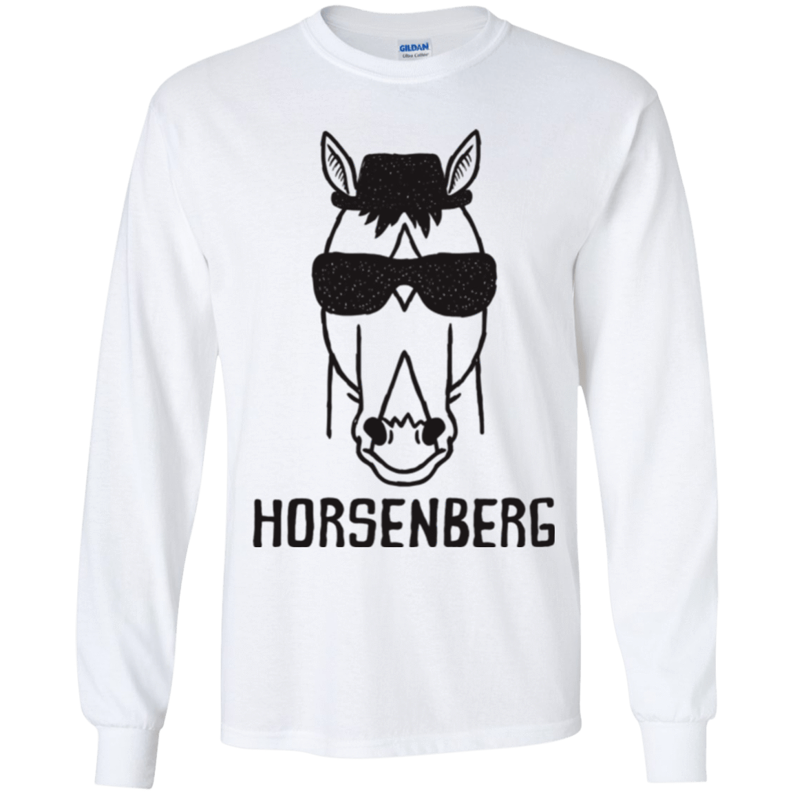 T-Shirts White / YS Horsenberg Youth Long Sleeve T-Shirt