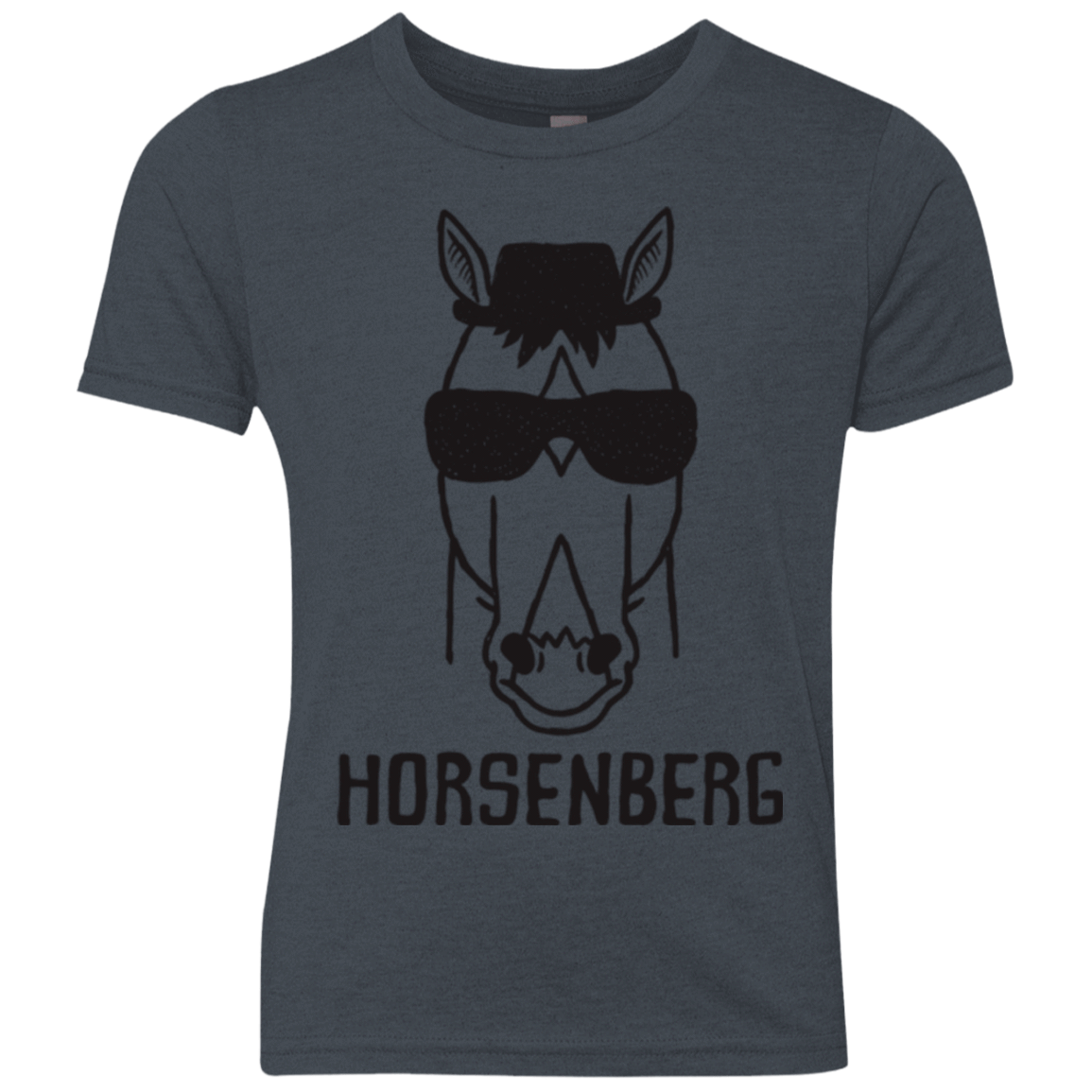 T-Shirts Vintage Navy / YXS Horsenberg Youth Triblend T-Shirt