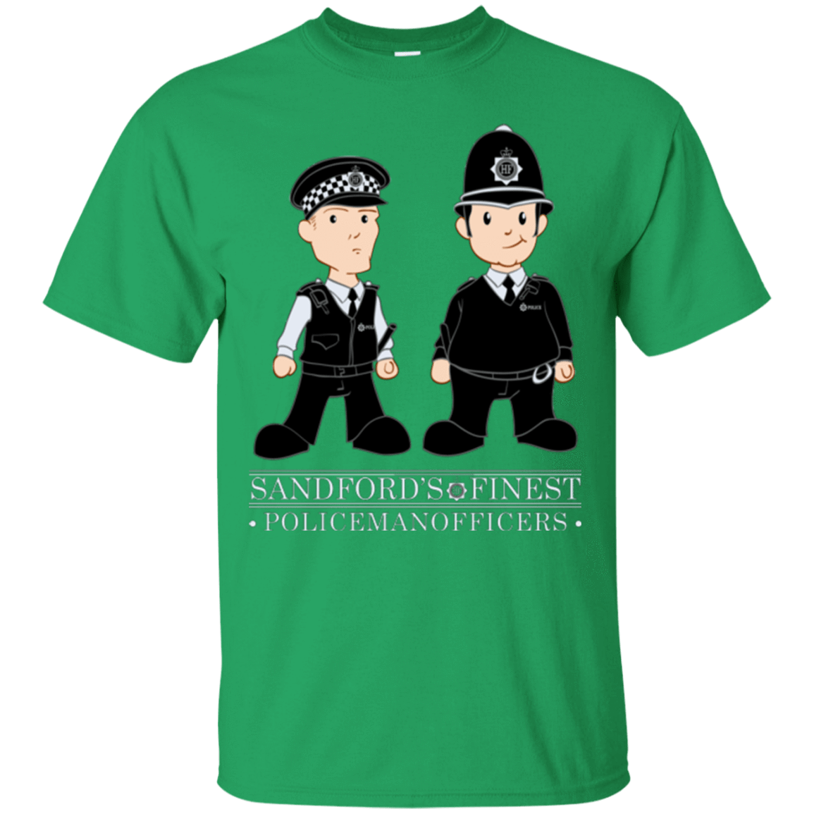 T-Shirts Irish Green / Small Hot Fuzz T-Shirt