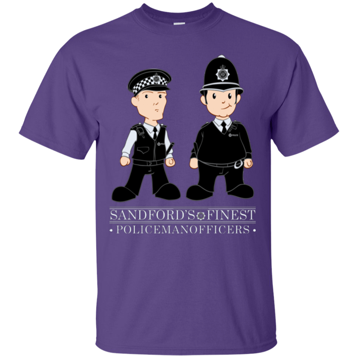 T-Shirts Purple / Small Hot Fuzz T-Shirt