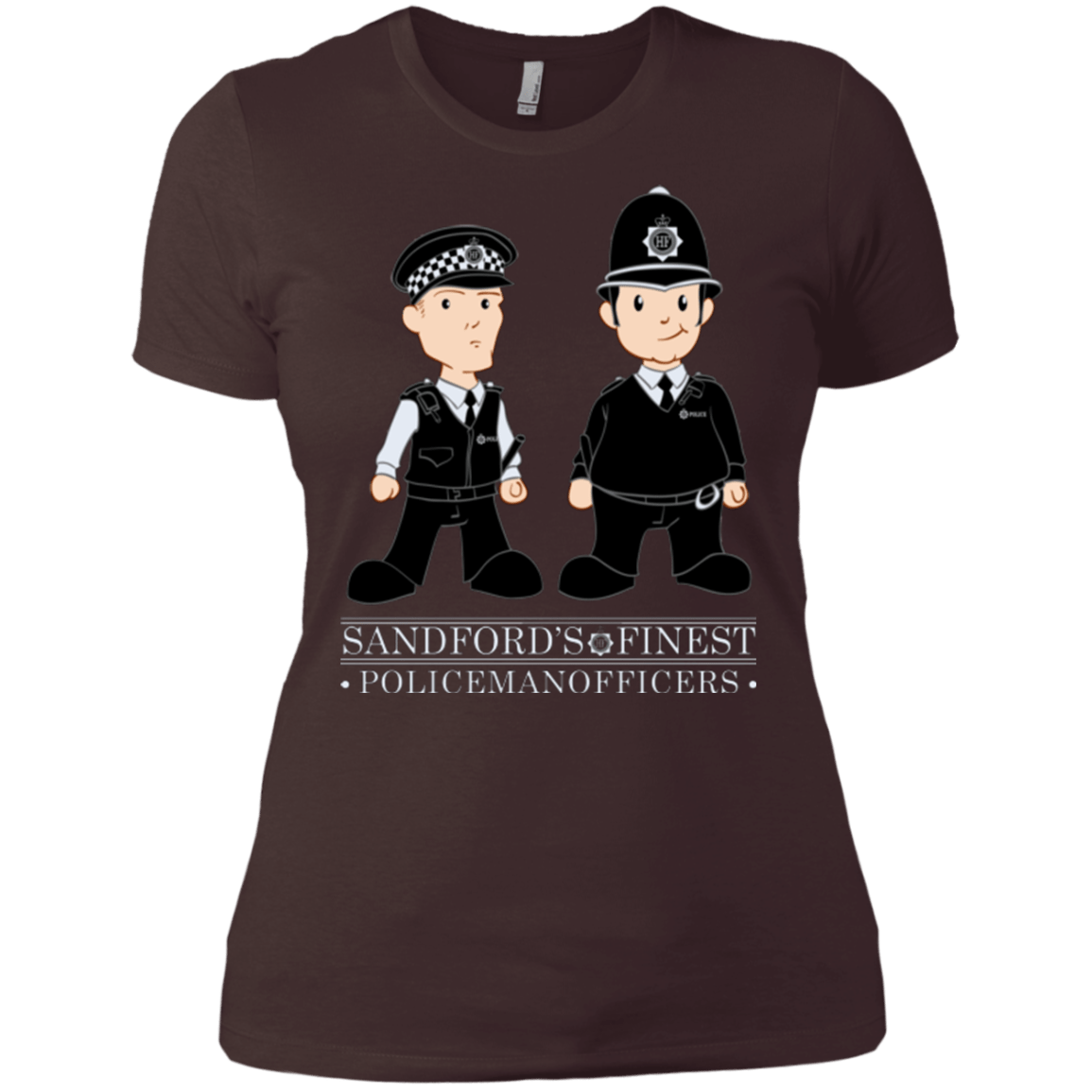 T-Shirts Dark Chocolate / X-Small Hot Fuzz Women's Premium T-Shirt