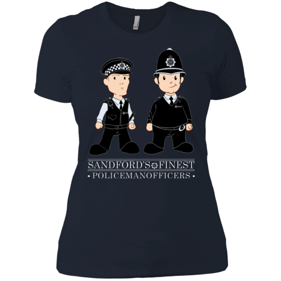 T-Shirts Midnight Navy / X-Small Hot Fuzz Women's Premium T-Shirt