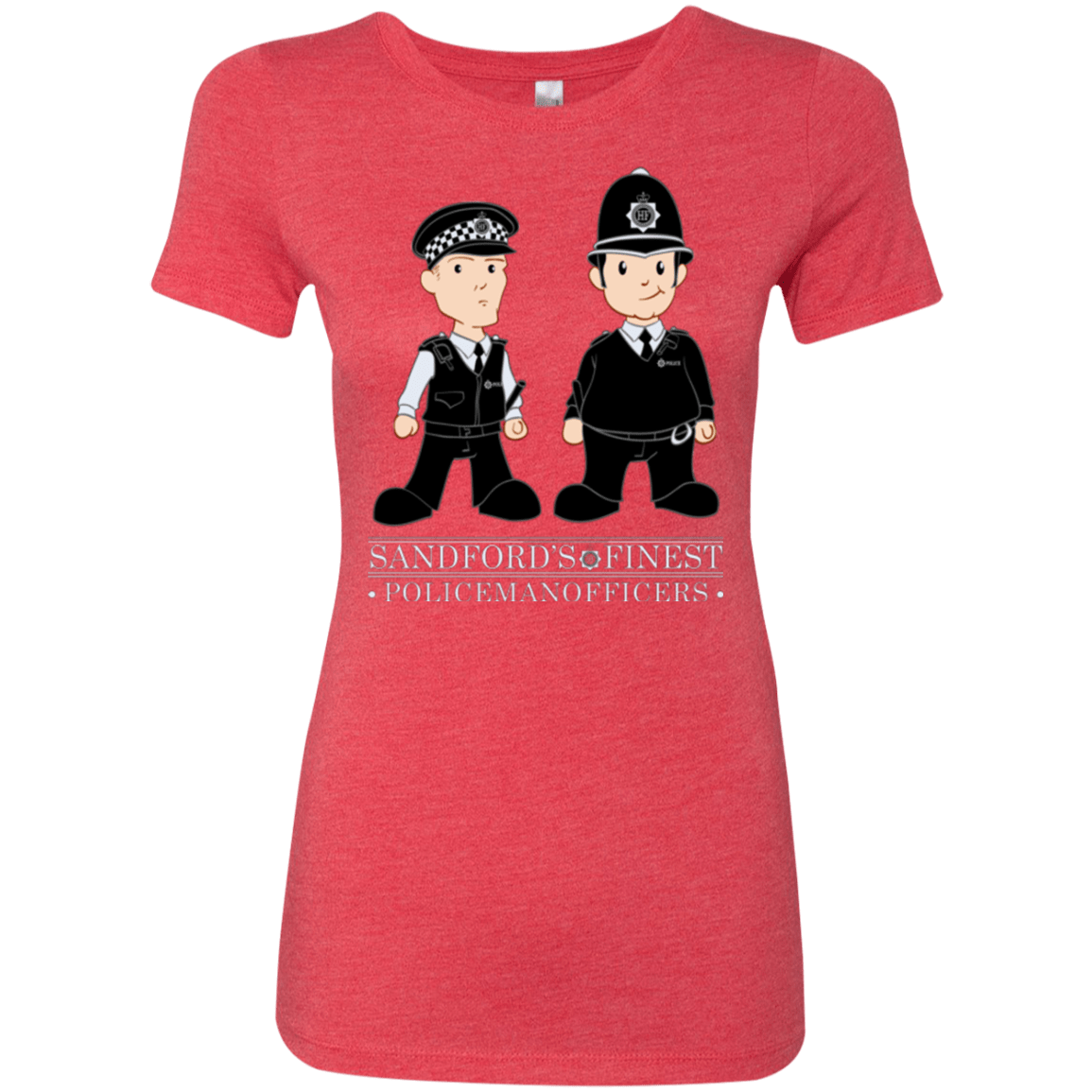 T-Shirts Vintage Red / Small Hot Fuzz Women's Triblend T-Shirt
