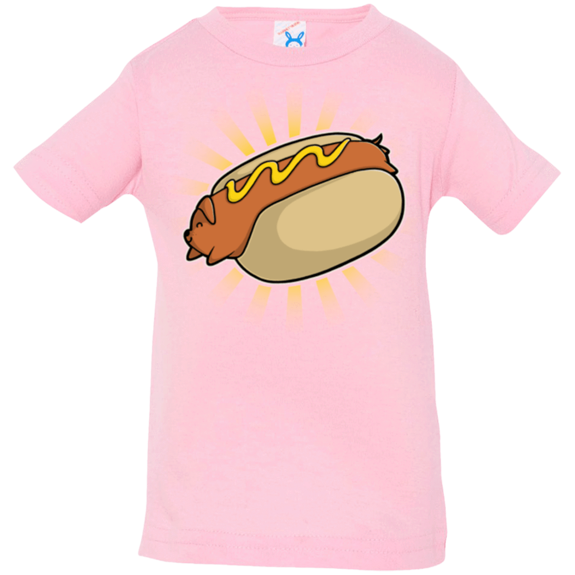 T-Shirts Pink / 6 Months Hotdog Infant PremiumT-Shirt
