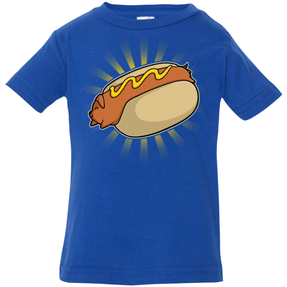T-Shirts Royal / 6 Months Hotdog Infant PremiumT-Shirt
