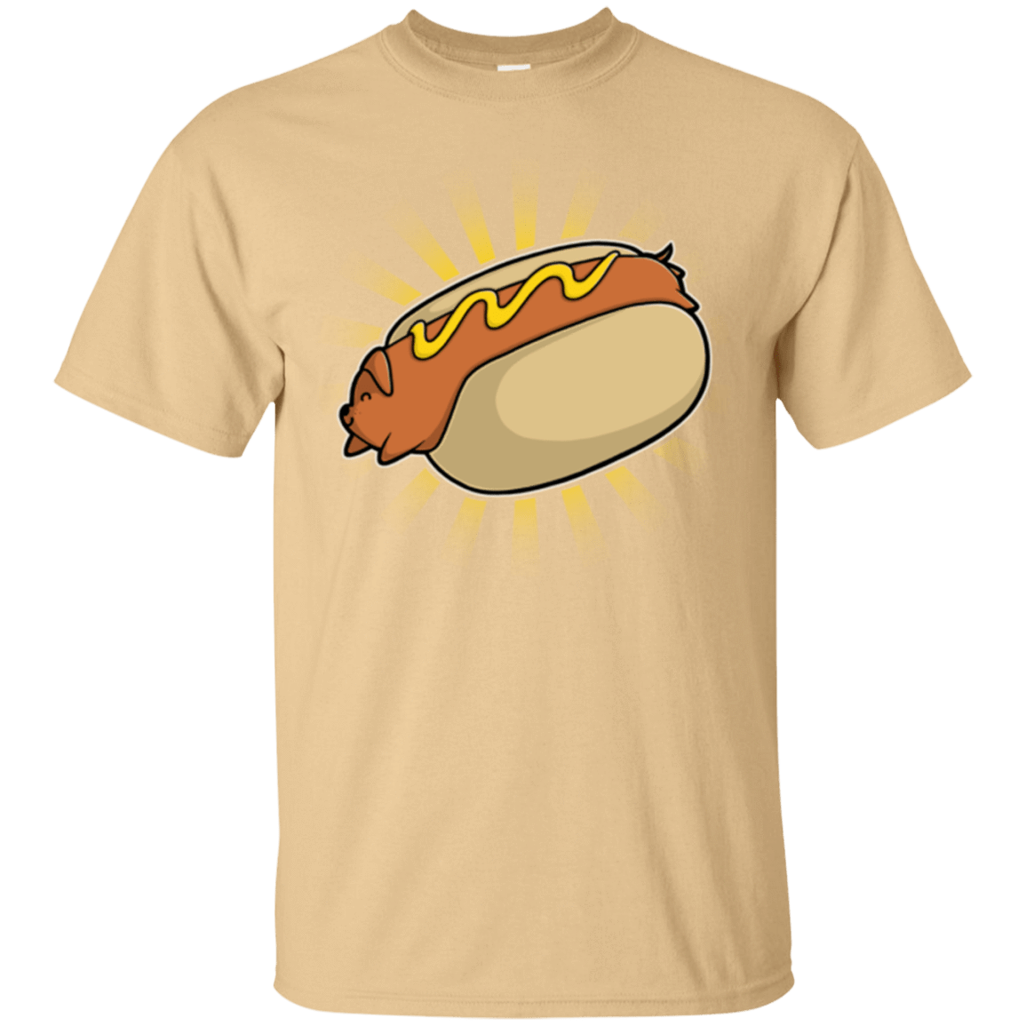 T-Shirts Vegas Gold / Small Hotdog T-Shirt