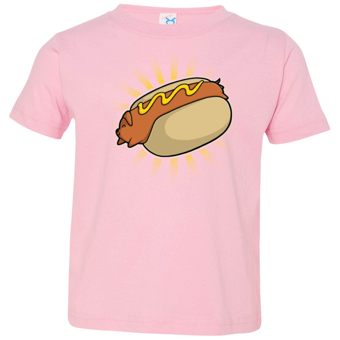 T-Shirts Pink / 2T Hotdog Toddler Premium T-Shirt