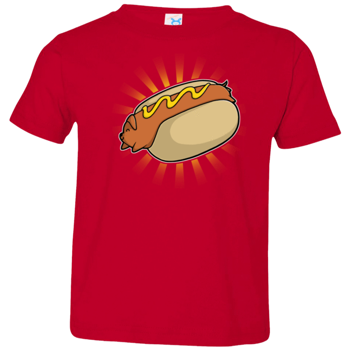 T-Shirts Red / 2T Hotdog Toddler Premium T-Shirt