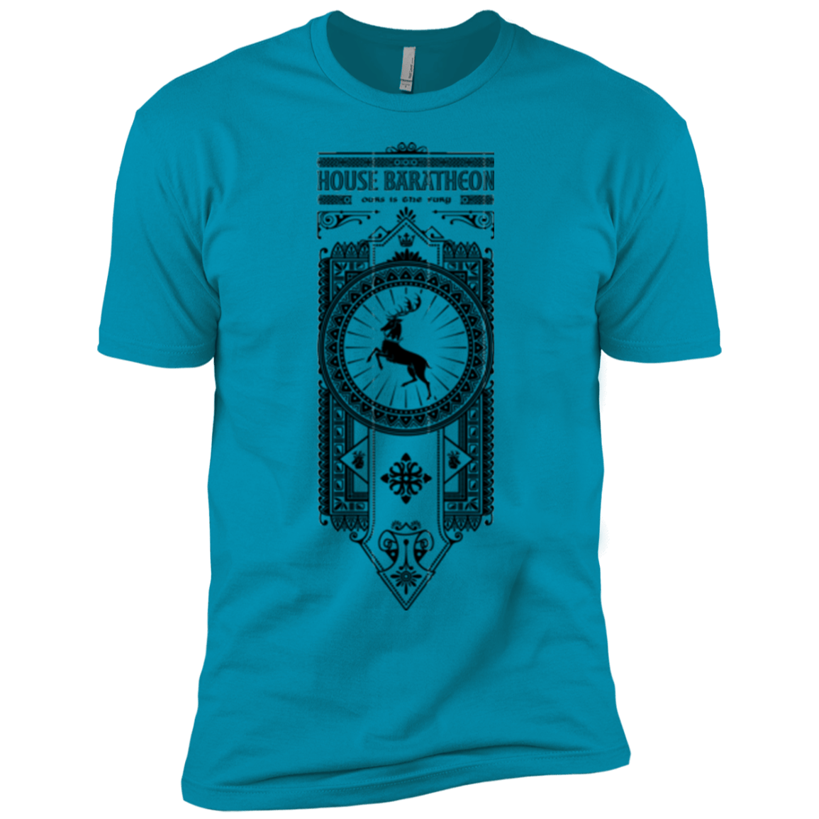 T-Shirts Turquoise / YXS House Baratheon Boys Premium T-Shirt