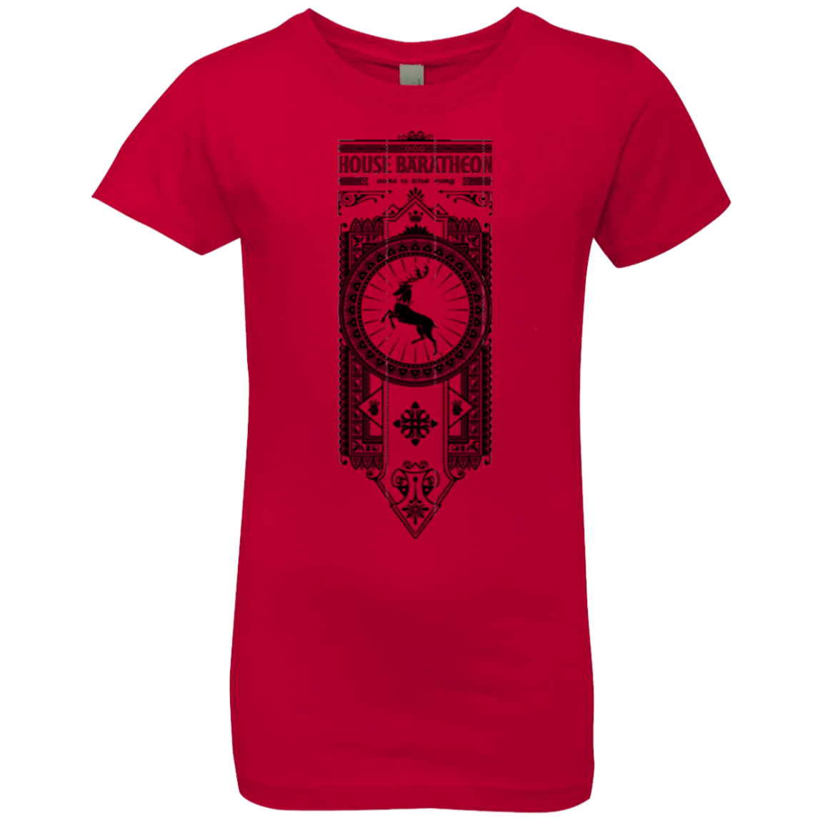 T-Shirts Red / YXS House Baratheon Girls Premium T-Shirt