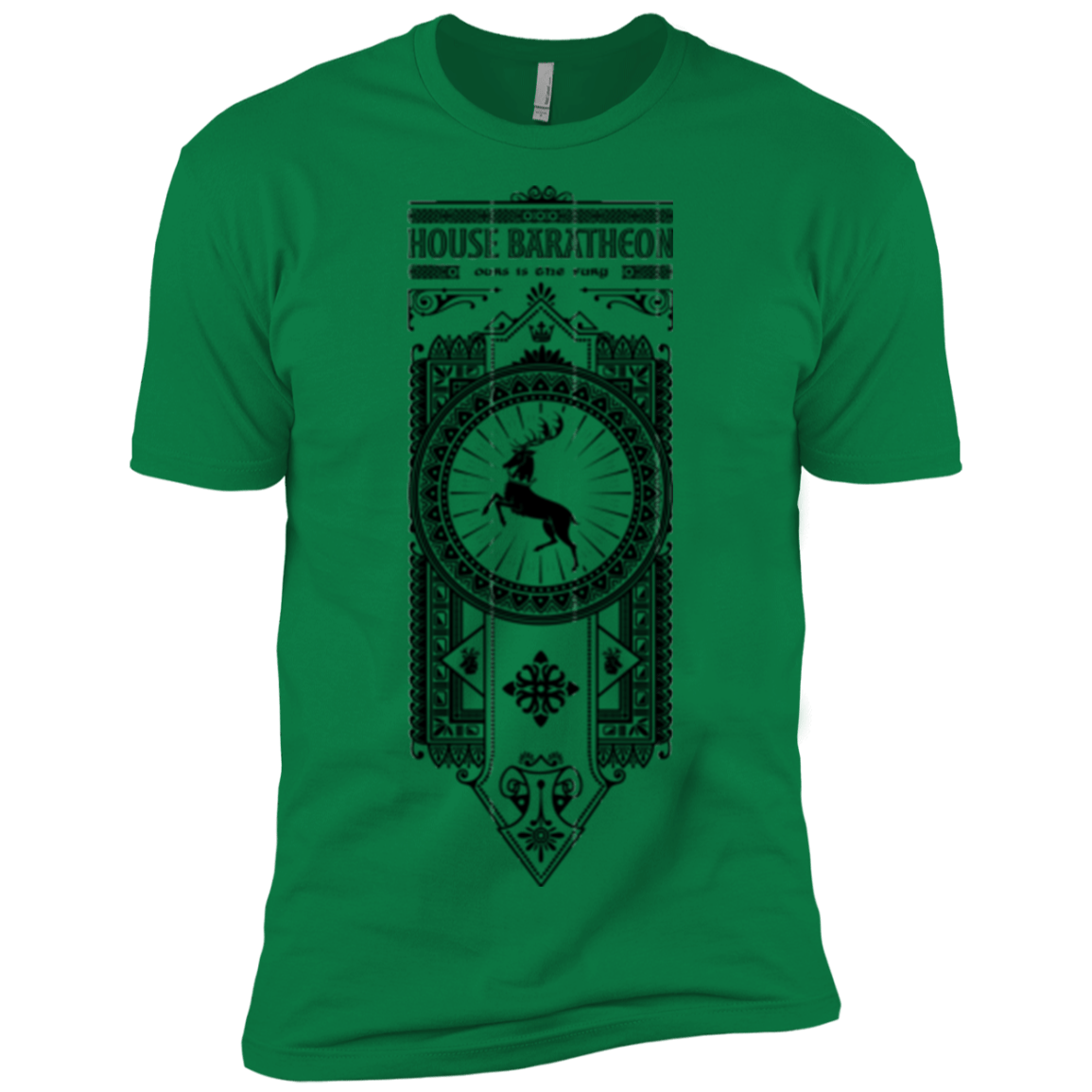 T-Shirts Kelly Green / X-Small House Baratheon Men's Premium T-Shirt
