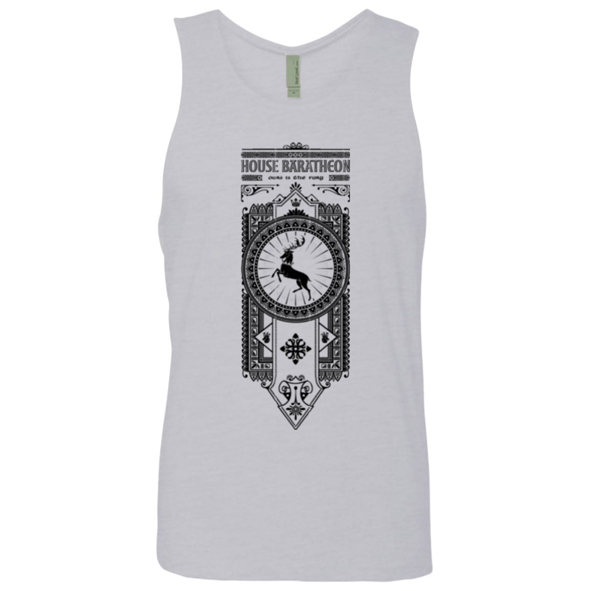 T-Shirts Heather Grey / Small House Baratheon Men's Premium Tank Top