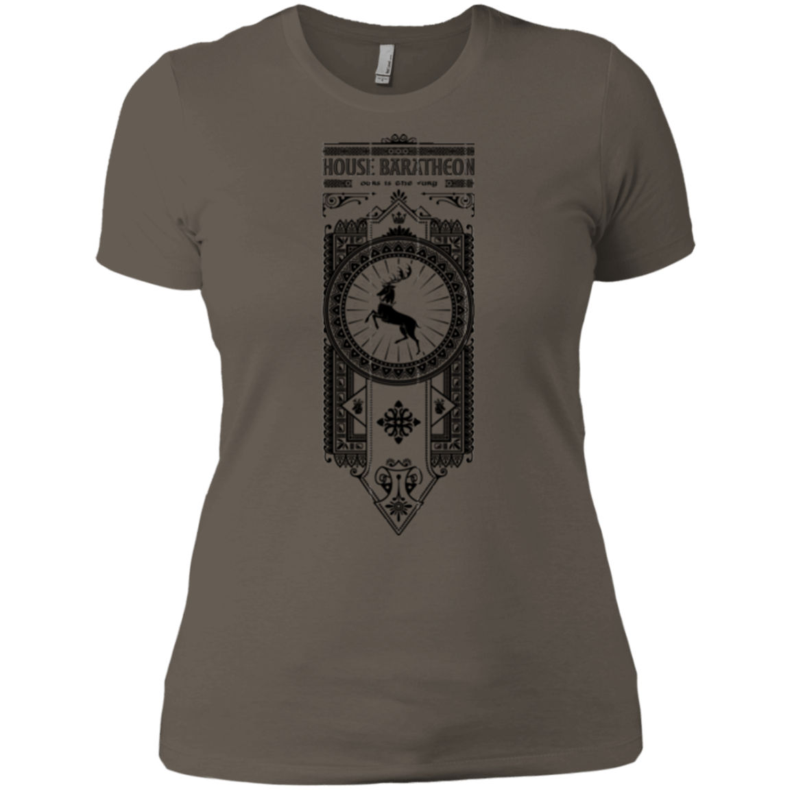 T-Shirts Warm Grey / X-Small House Baratheon Women's Premium T-Shirt