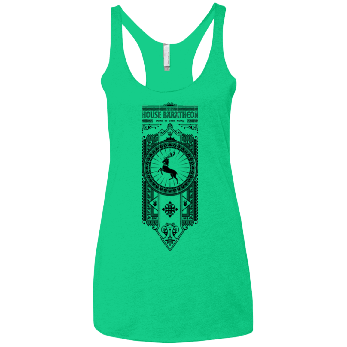 House Baratheon Women's Triblend Racerback Tank