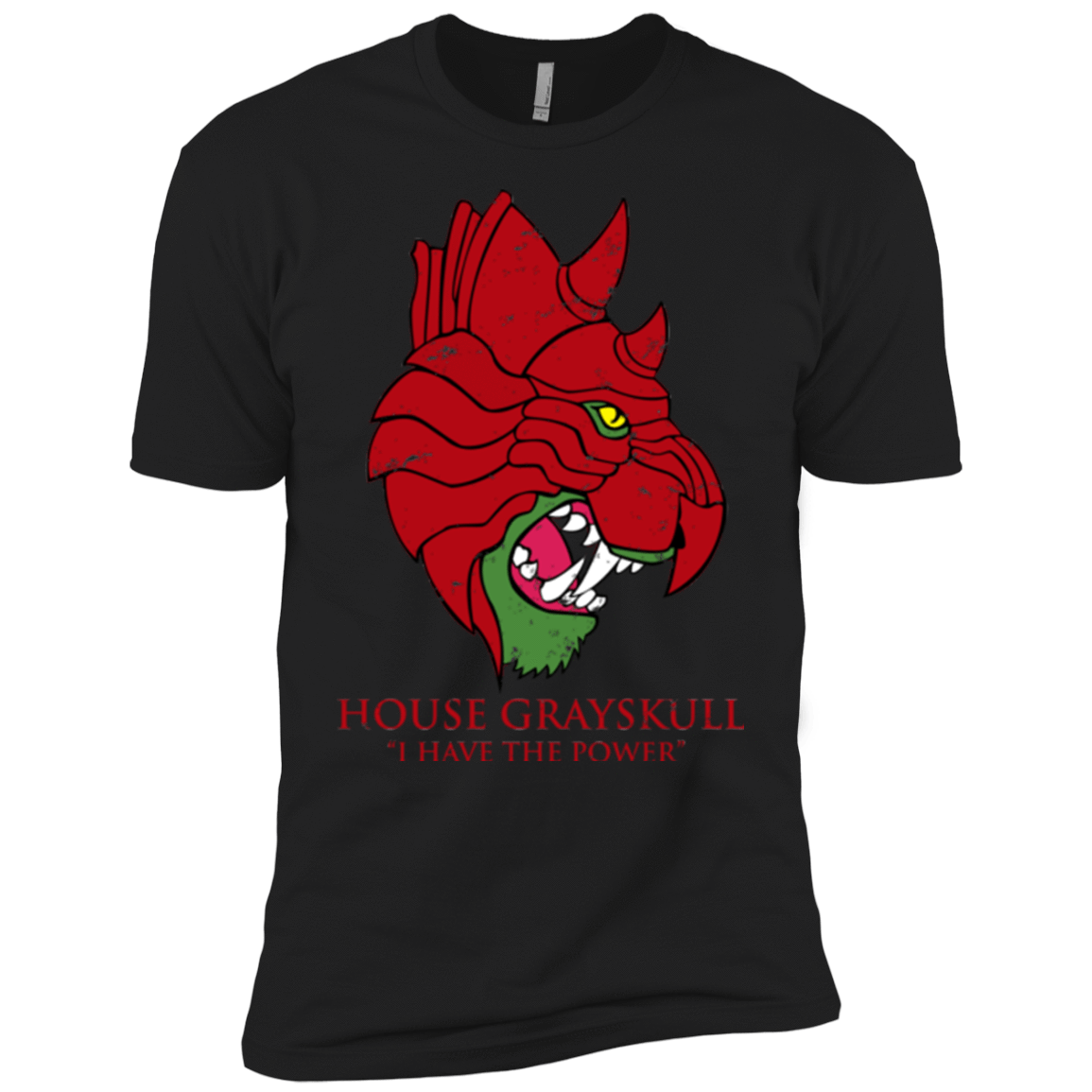 T-Shirts Black / YXS House GraySkull Boys Premium T-Shirt