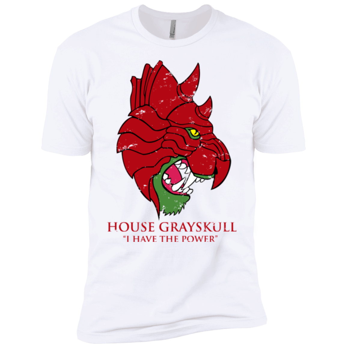 T-Shirts White / YXS House GraySkull Boys Premium T-Shirt