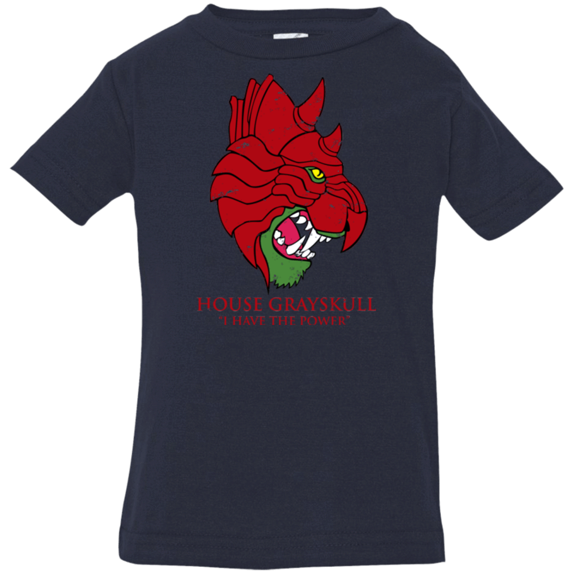 T-Shirts Navy / 6 Months House GraySkull Infant PremiumT-Shirt