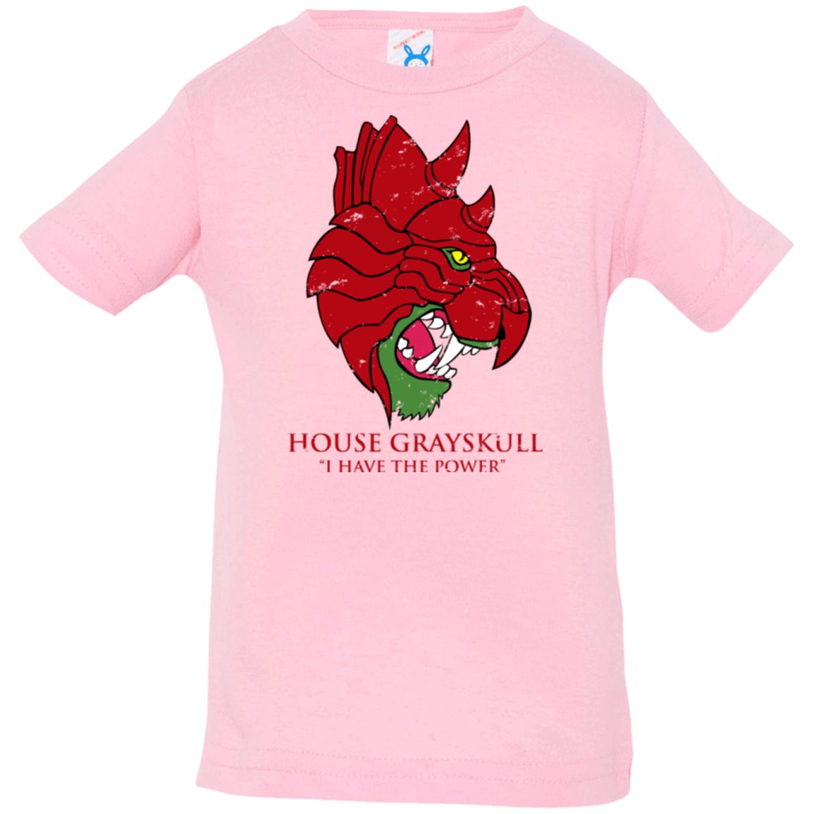 T-Shirts Pink / 6 Months House GraySkull Infant PremiumT-Shirt