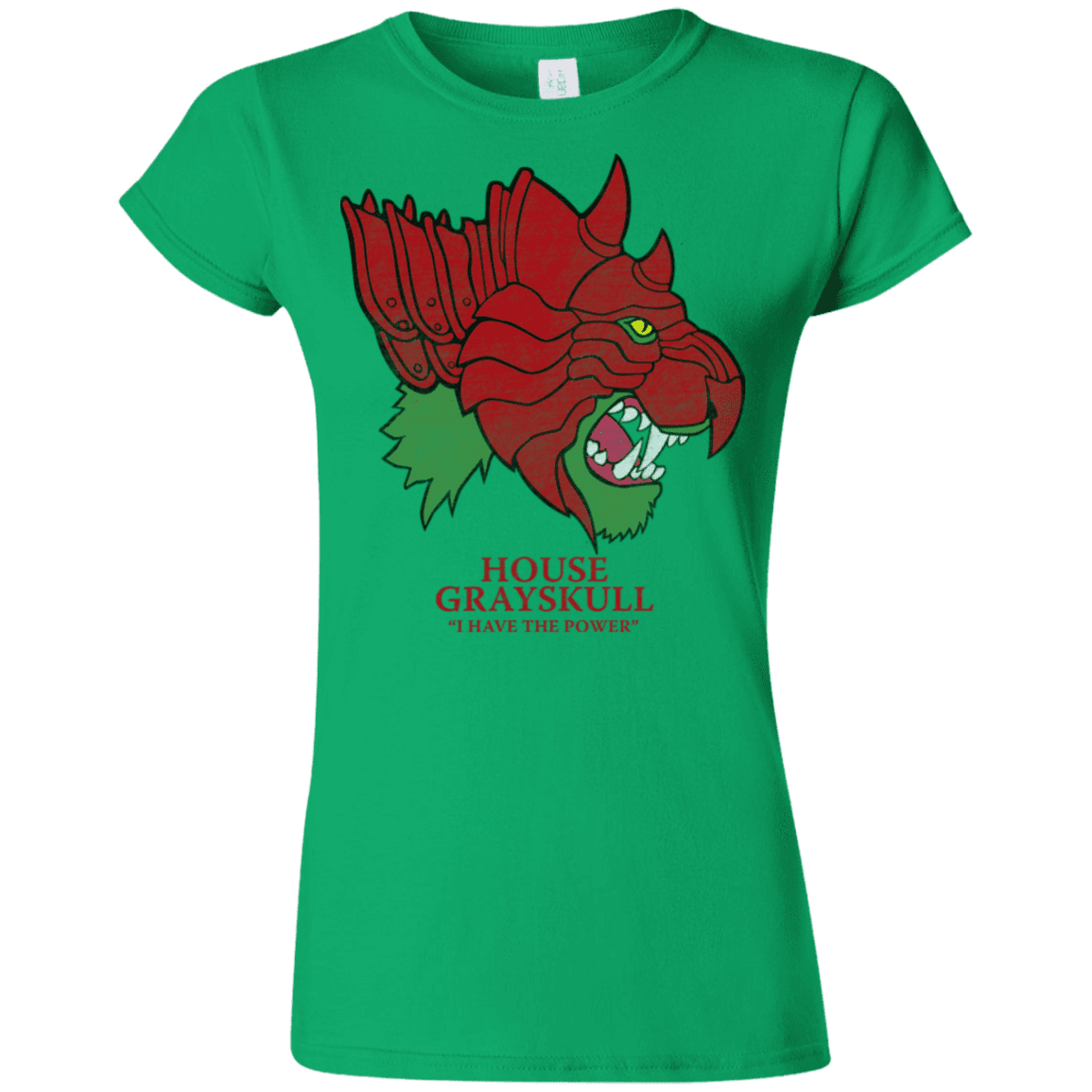 T-Shirts Irish Green / S House Grayskull Junior Slimmer-Fit T-Shirt
