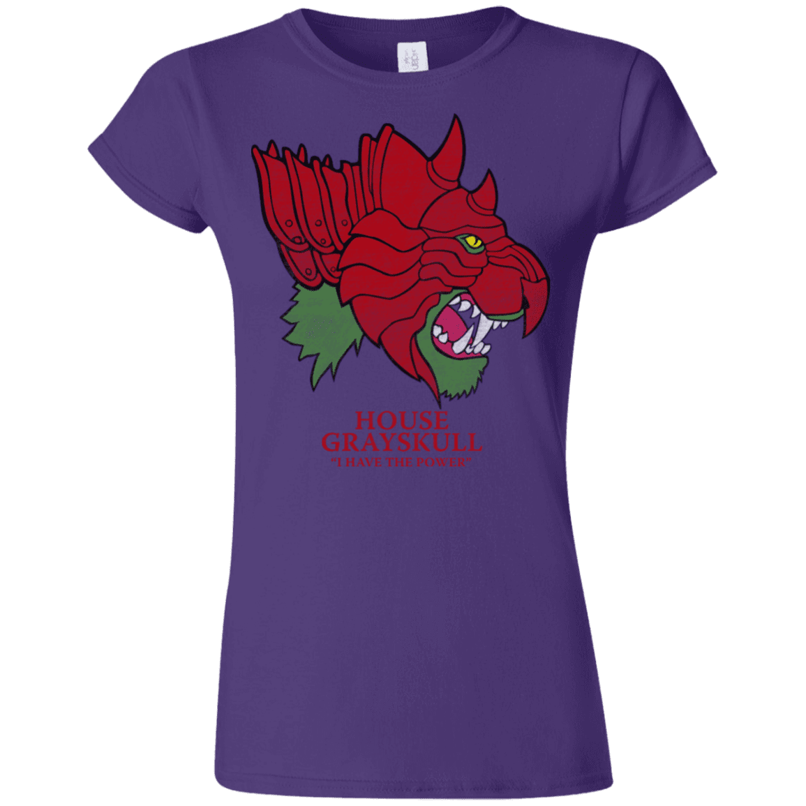 T-Shirts Purple / S House Grayskull Junior Slimmer-Fit T-Shirt