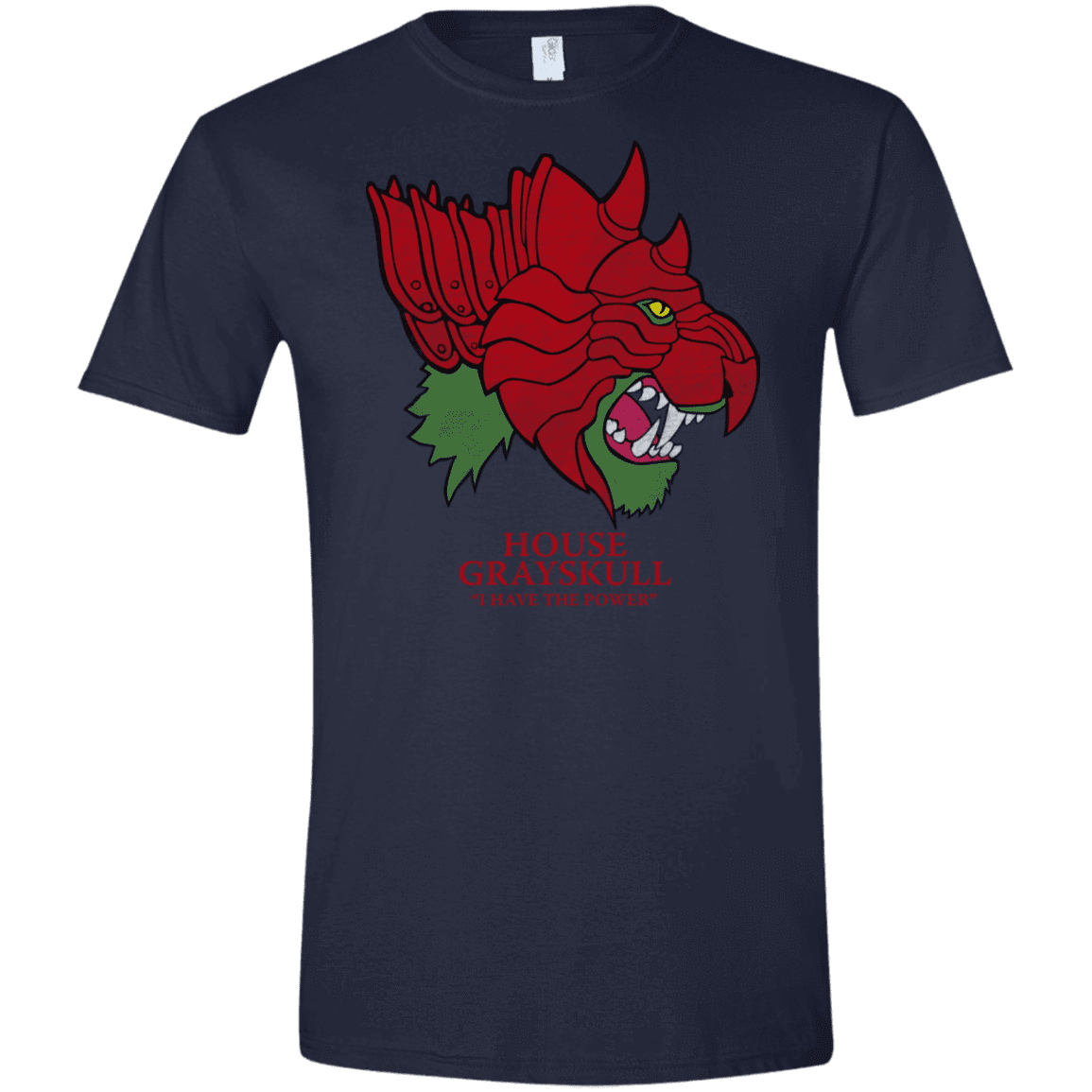 T-Shirts Navy / X-Small House Grayskull Men's Semi-Fitted Softstyle
