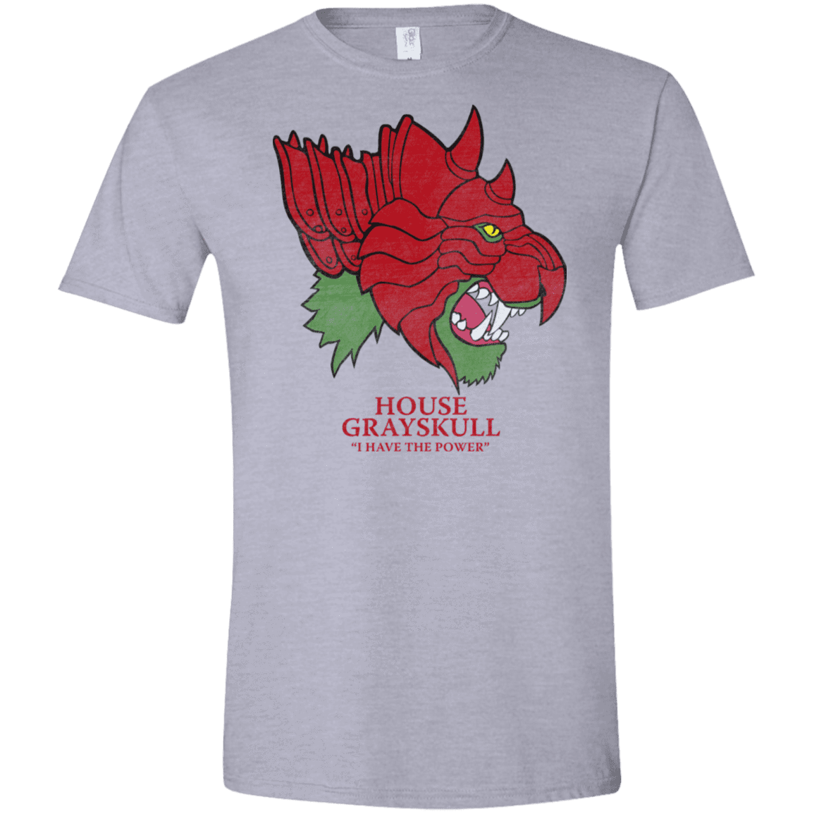T-Shirts Sport Grey / X-Small House Grayskull Men's Semi-Fitted Softstyle