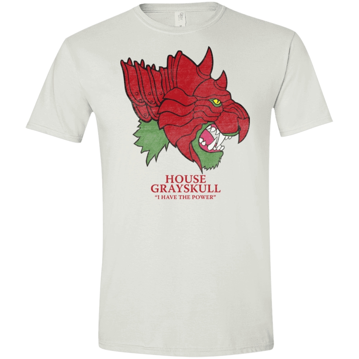T-Shirts White / X-Small House Grayskull Men's Semi-Fitted Softstyle