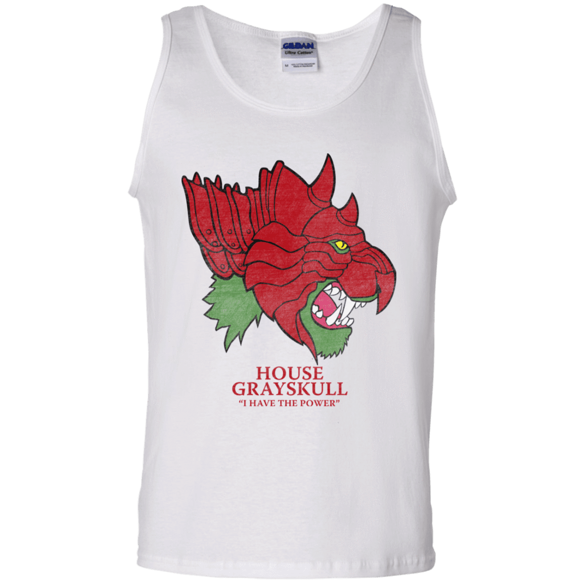 T-Shirts White / S House Grayskull Men's Tank Top