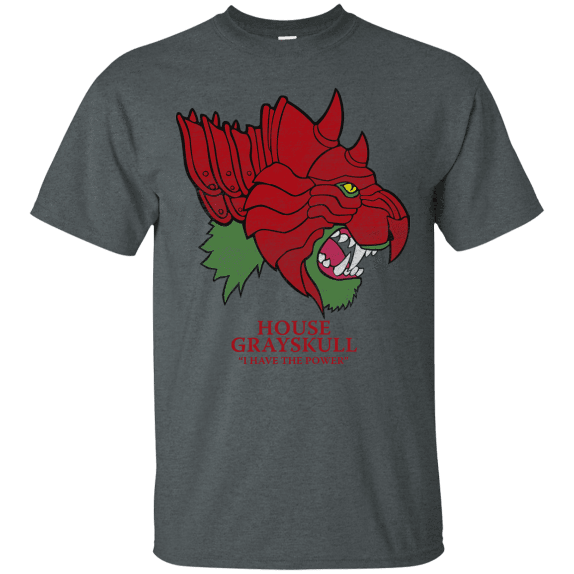 T-Shirts Dark Heather / S House Grayskull T-Shirt