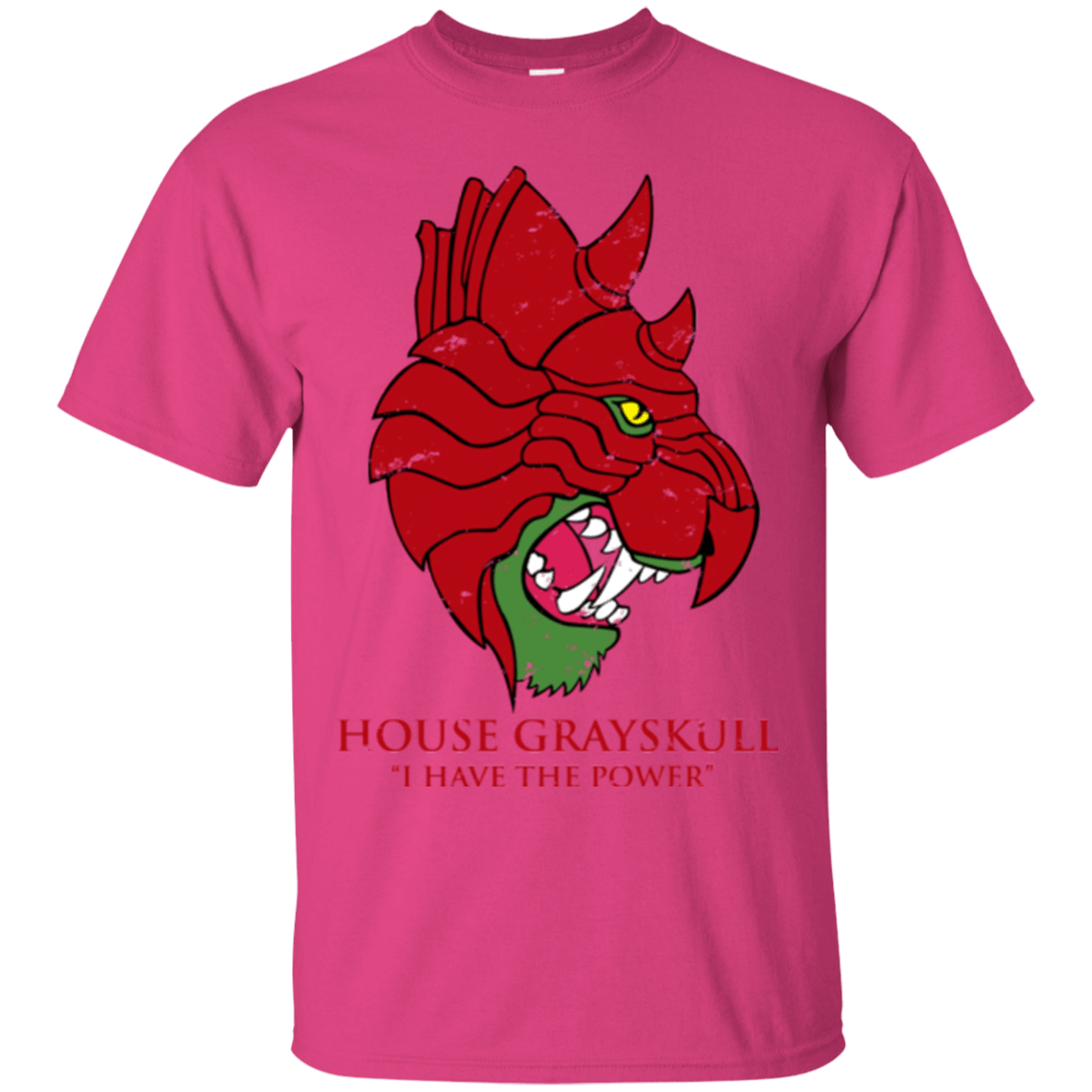 T-Shirts Heliconia / Small House GraySkull T-Shirt